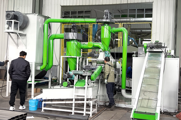 Principio de funcionamiento del granulador de cables de cobre de desecho